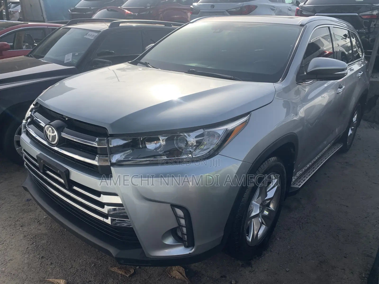 Toyota Highlander Limited Platinum V6 4x4 (3.5L 6cyl 6A) 2016 Gray