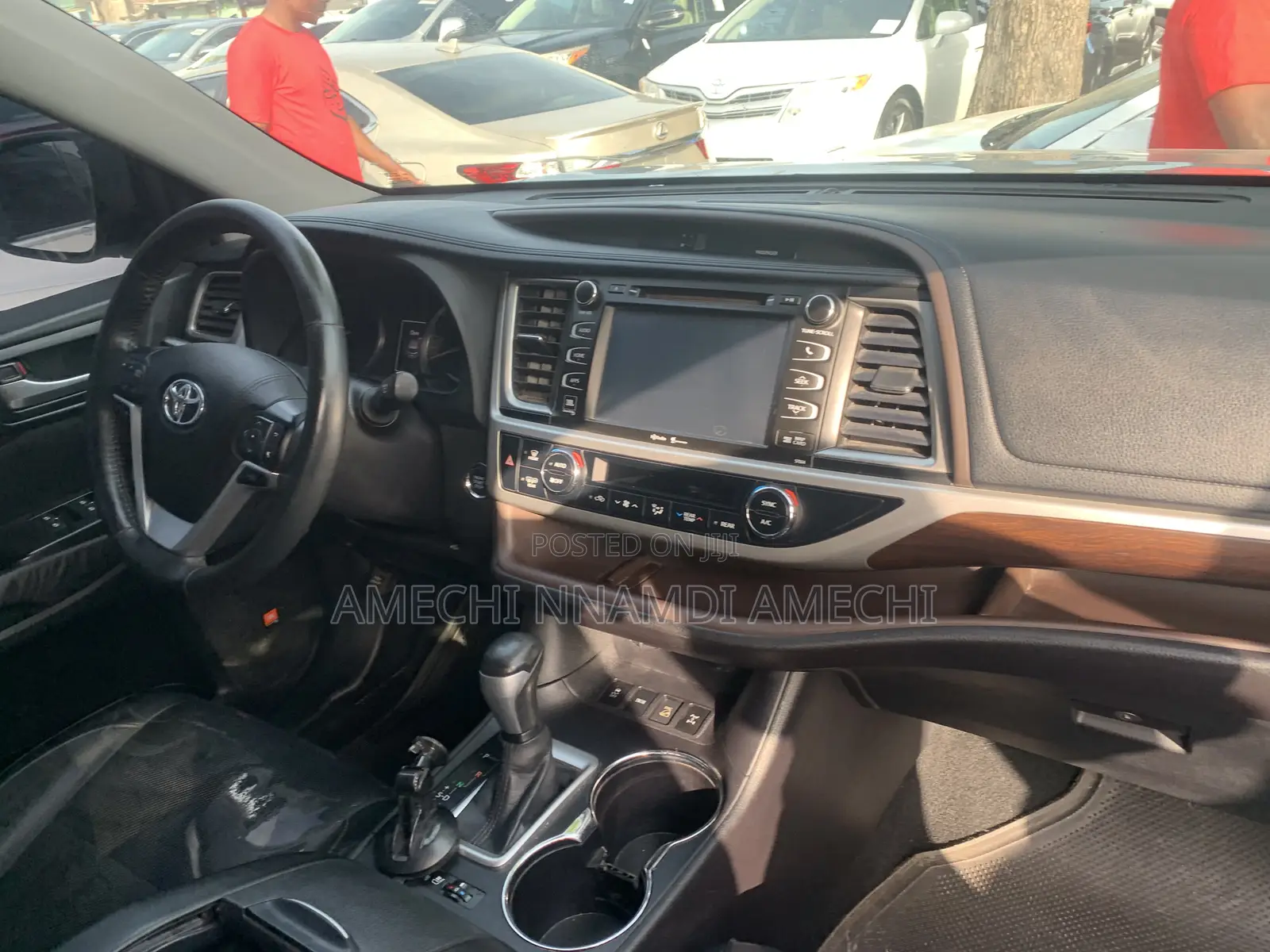 Toyota Highlander Limited Platinum V6 4x4 (3.5L 6cyl 6A) 2016 Gray