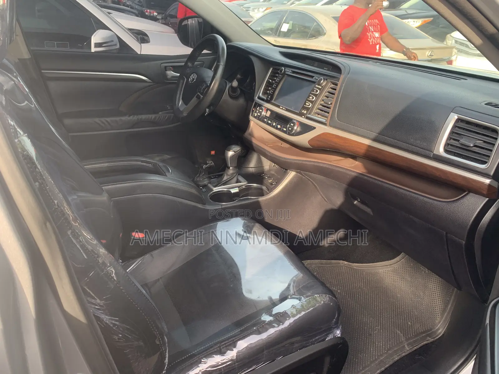 Toyota Highlander Limited Platinum V6 4x4 (3.5L 6cyl 6A) 2016 Gray