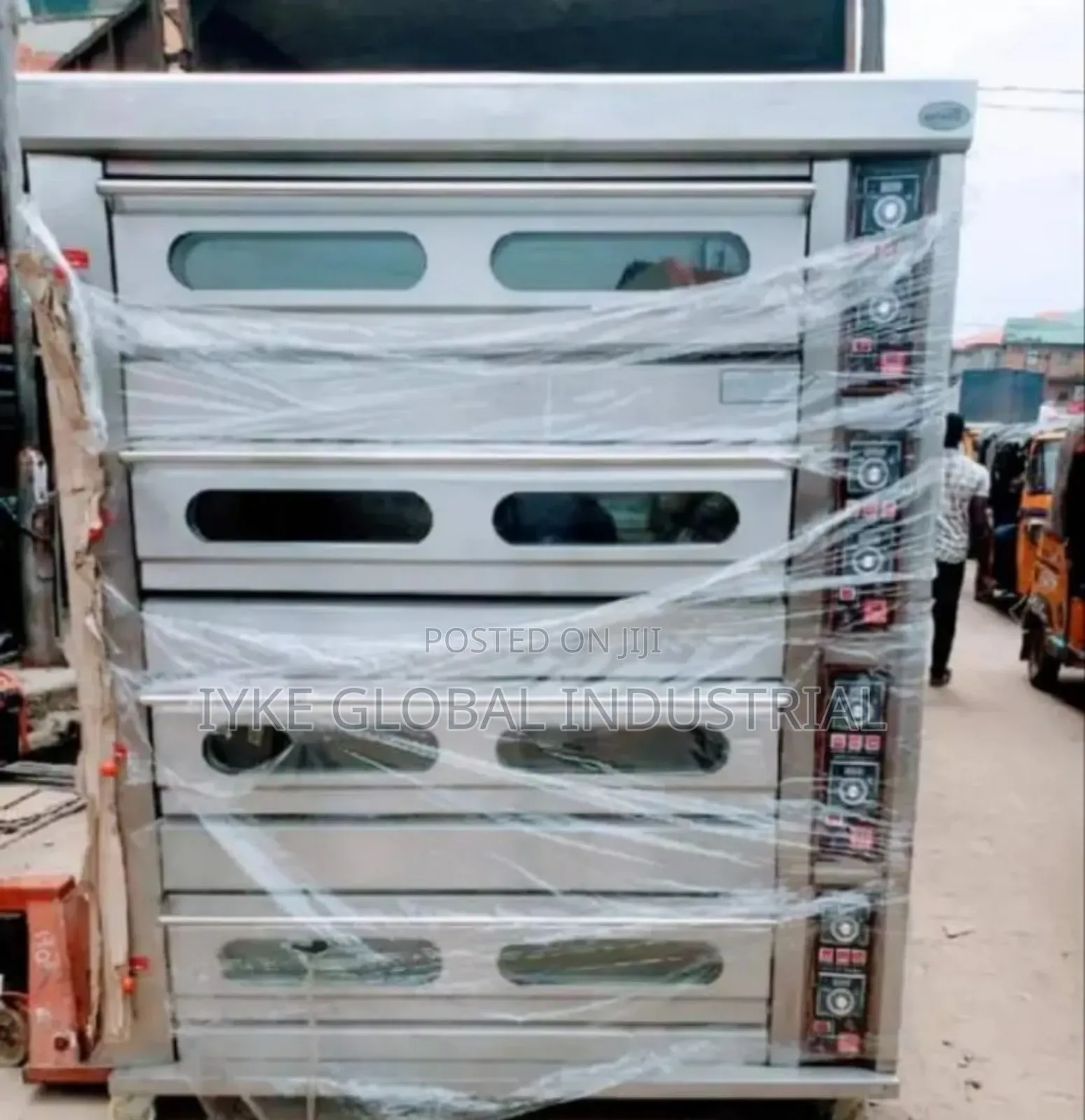 4 Deck Industrial Gas Oven 16trays