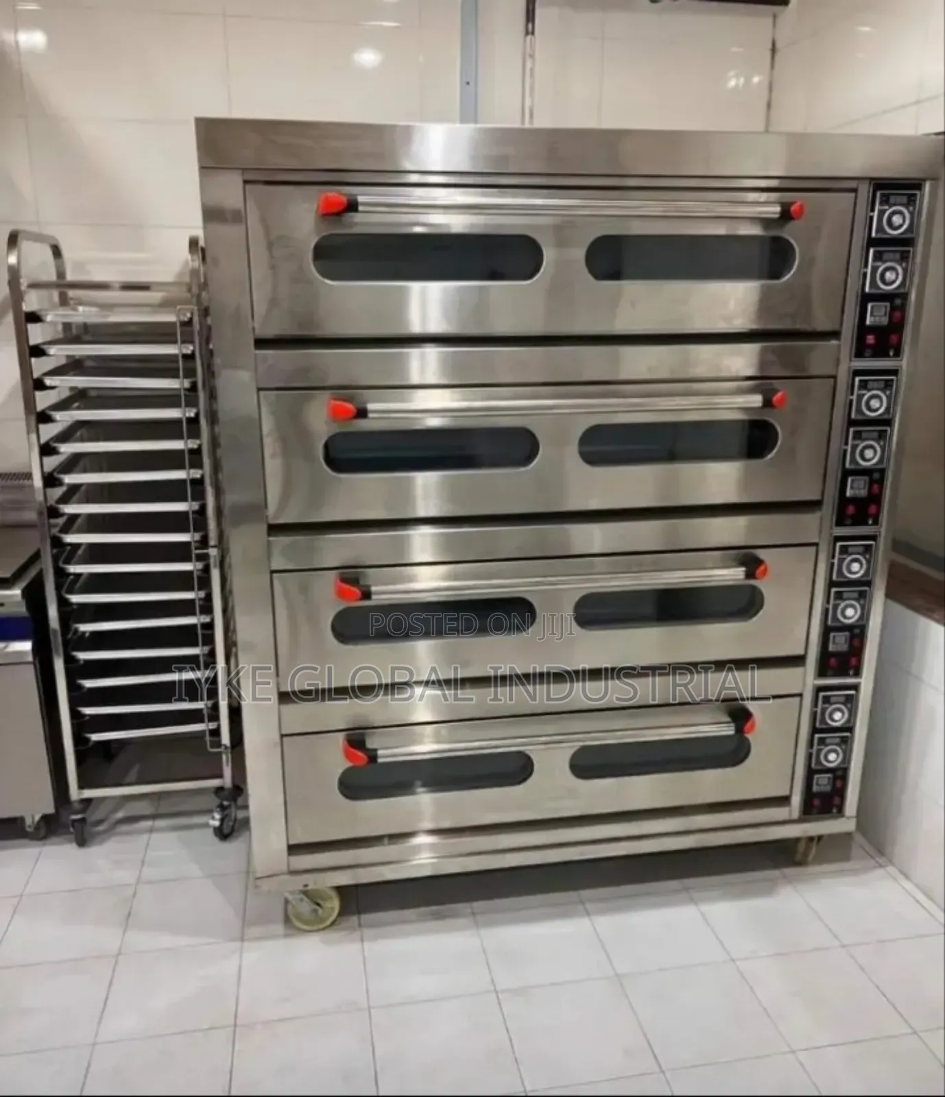 4 Deck Industrial Gas Oven 16trays