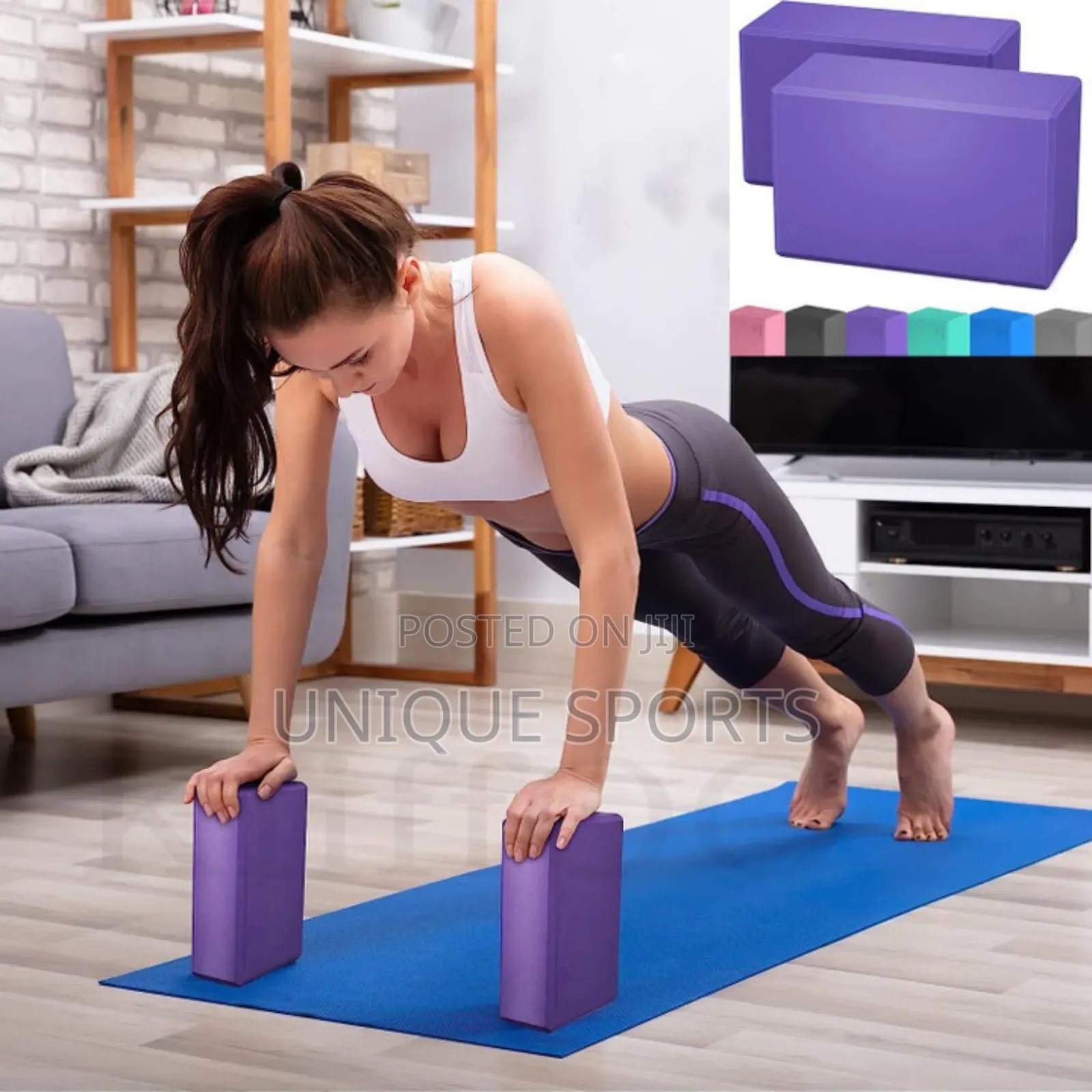 Durable Foam Exercise Block