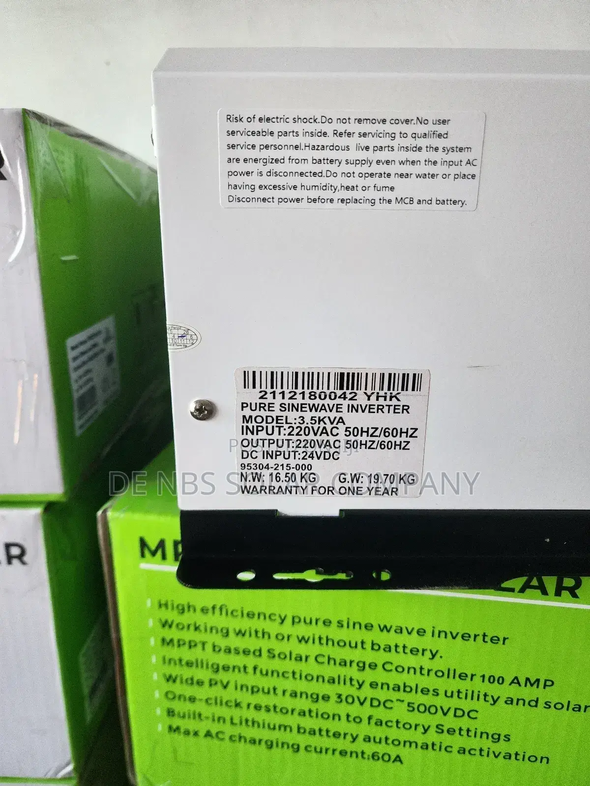 Yohako 3.5kva Pure Sine Wave Solar Inverter