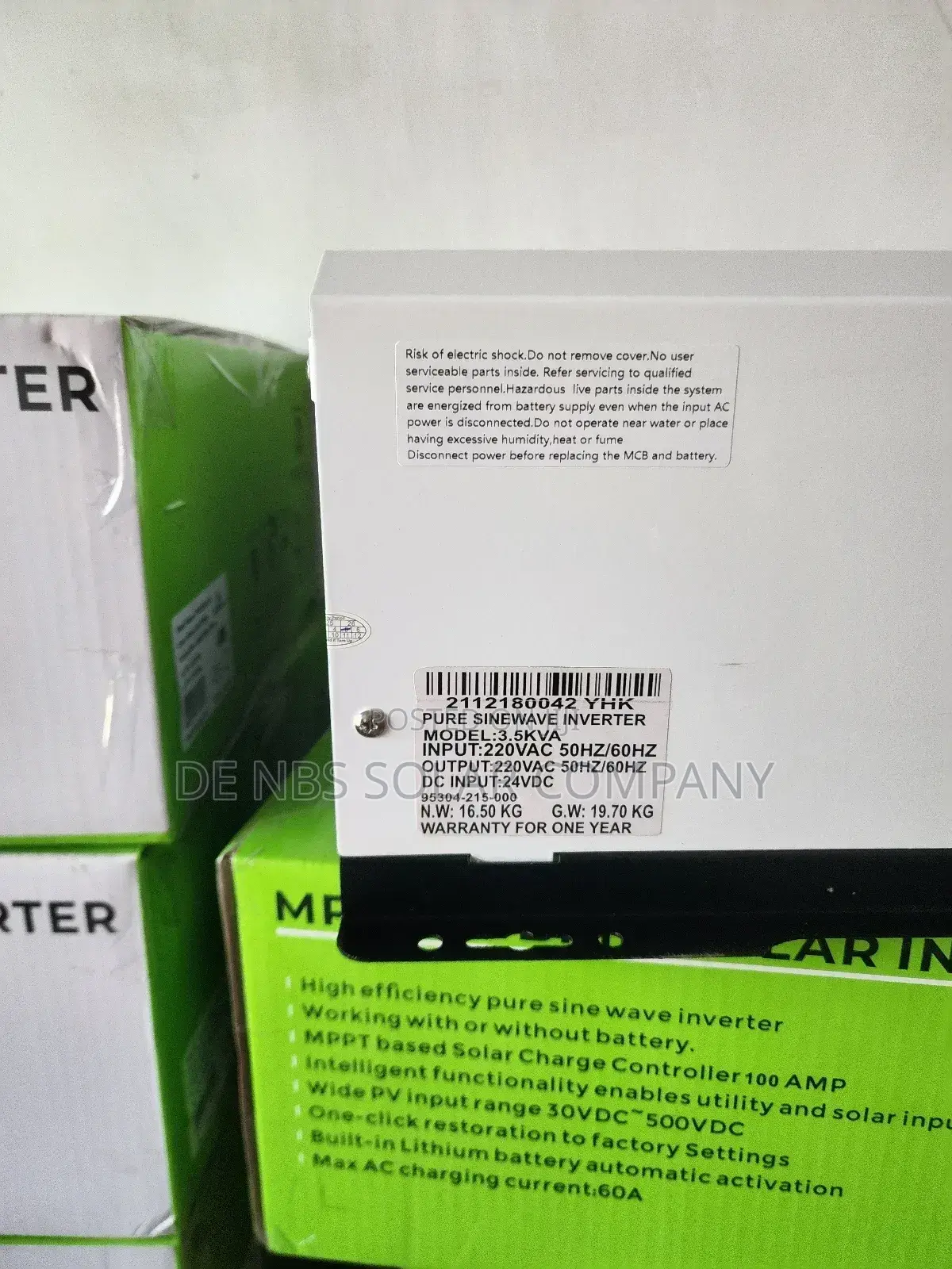 3.5kva 24v Yohako Transformer Base Pure Sine Wave Inverter
