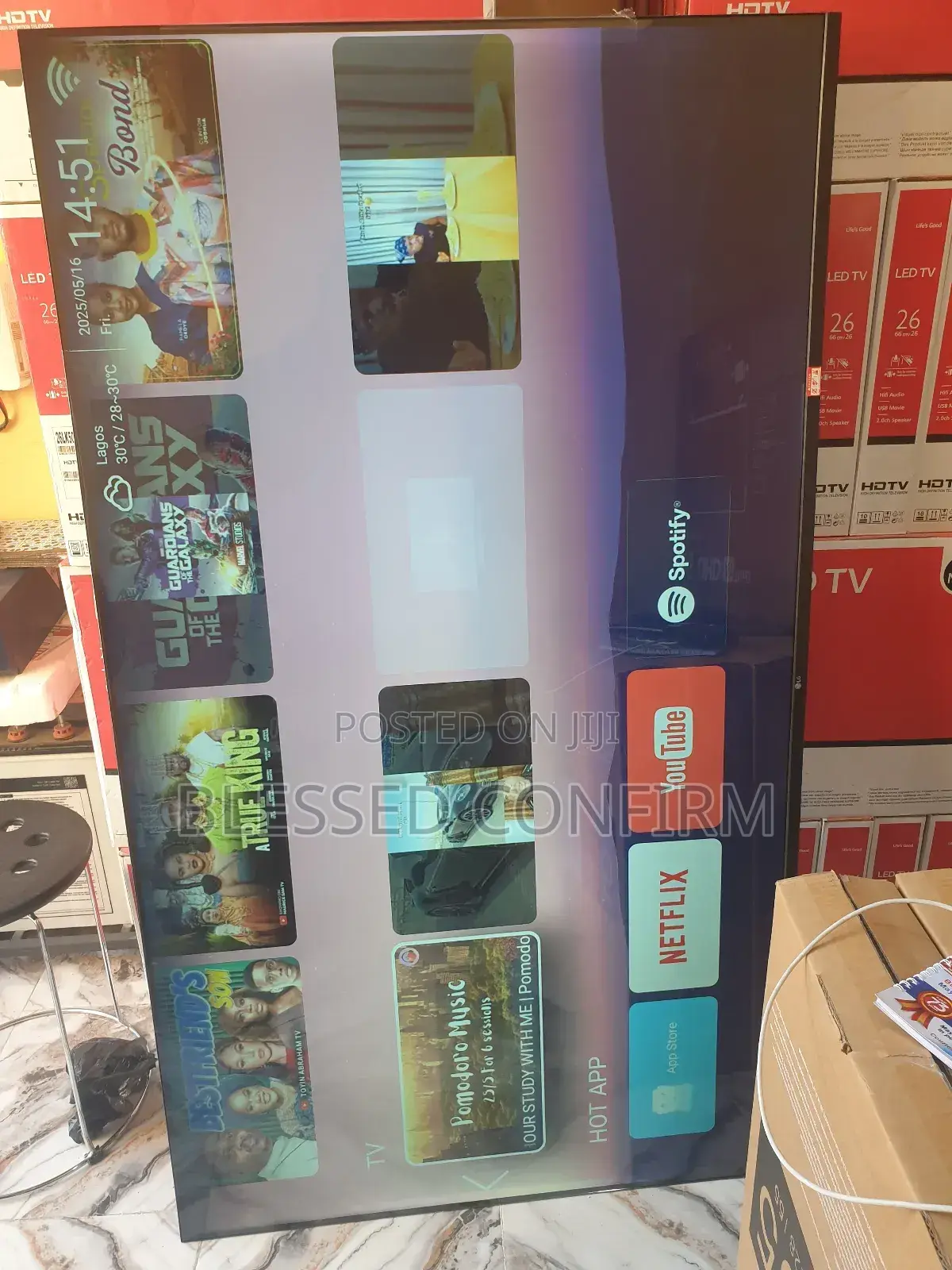 Led 75" Lg Smart Tv With Warranty?