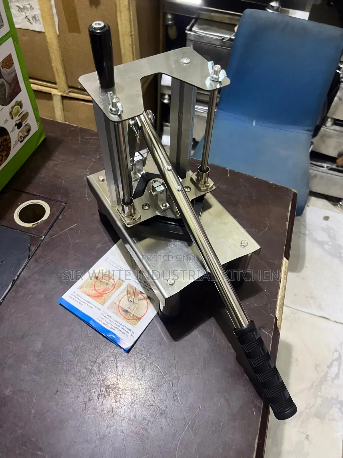 Metal French Fry Cutter - Multi-Functional Potato Dicer