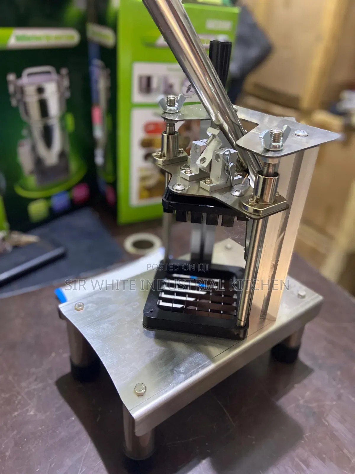 Metal French Fry Cutter - Multi-Functional Potato Dicer