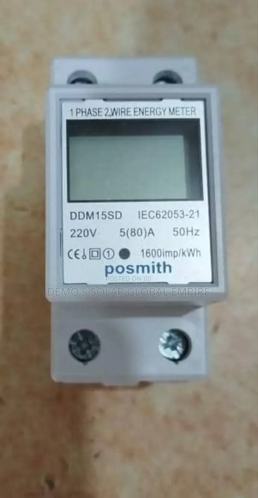 Posmith Check Meter Single Phase
