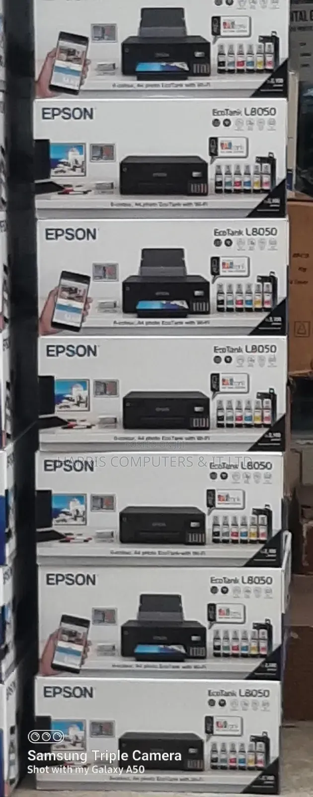 Epson L8050 Sublimation Ecotank Printer With 6 Colours Inks
