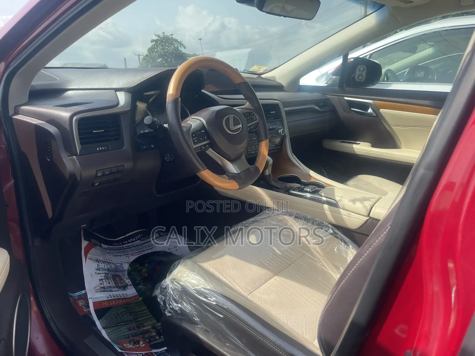 Lexus RX 2017 Red