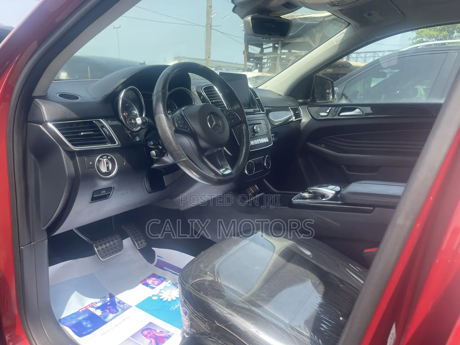 Mercedes-Benz GLE-Class 2017 Red