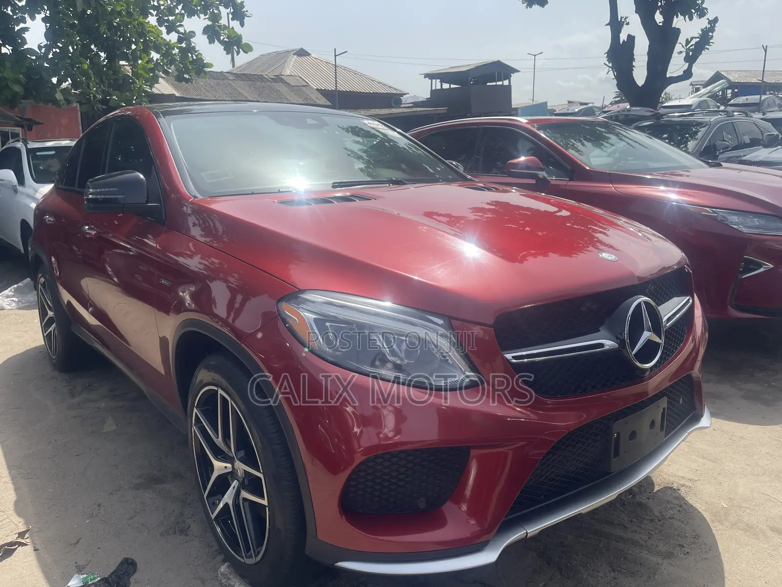 Mercedes-Benz GLE-Class 2017 Red