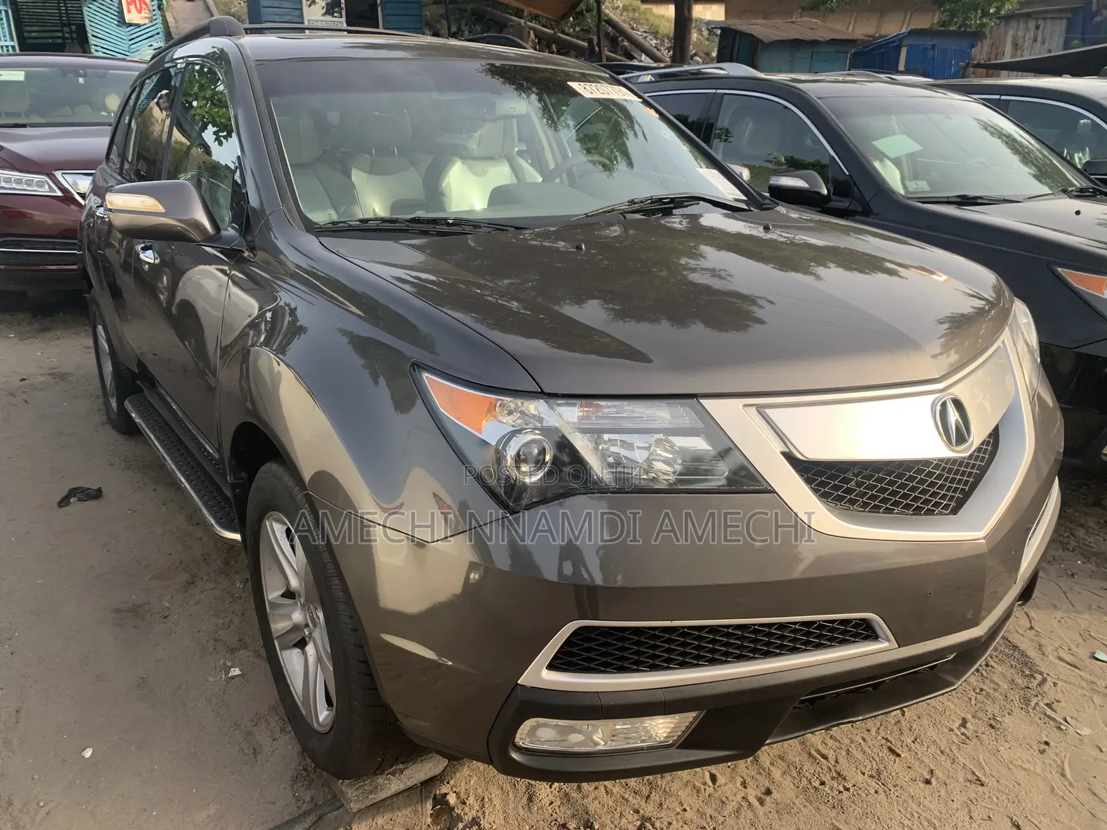 Acura MDX Advance Package SUV AWD (3.7L 6cyl 6A) 2013 Gray