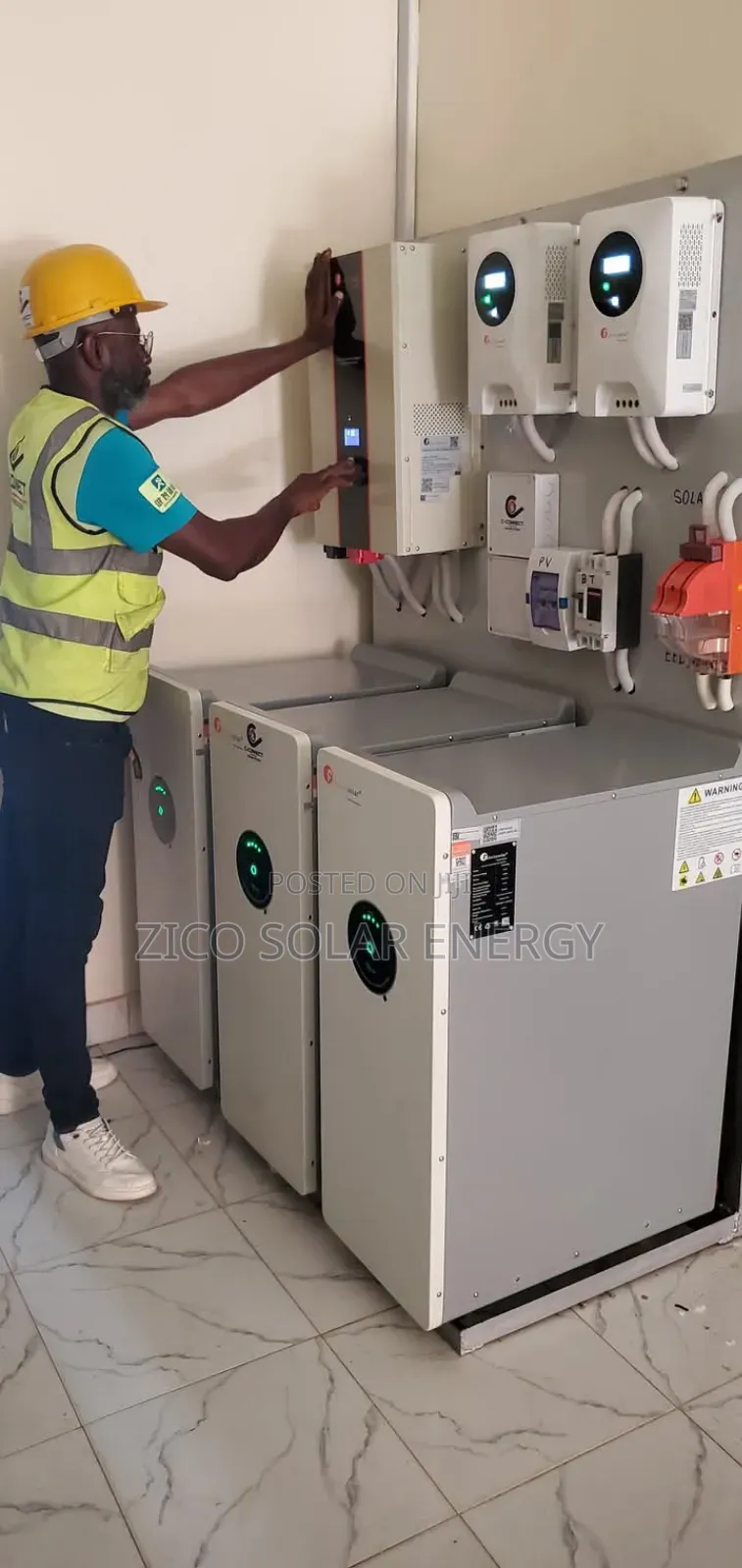 Lithium Battery 45kwh With 10kva Inverter