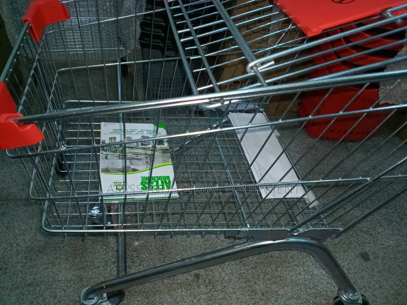 Afess 80l Supermarket Unique Trolley