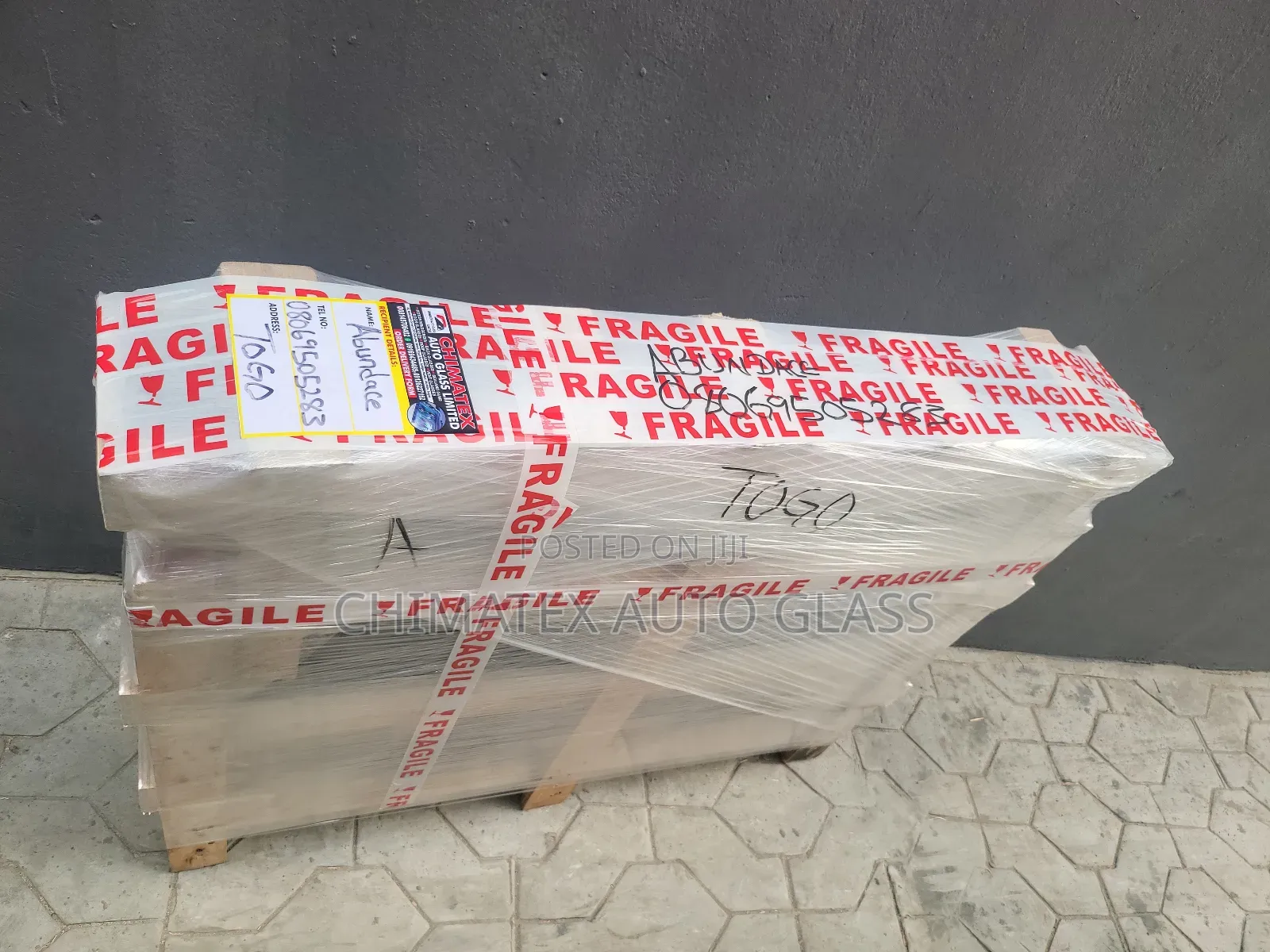 Safe Package Panoramic Roof Glass Waybill Delivery