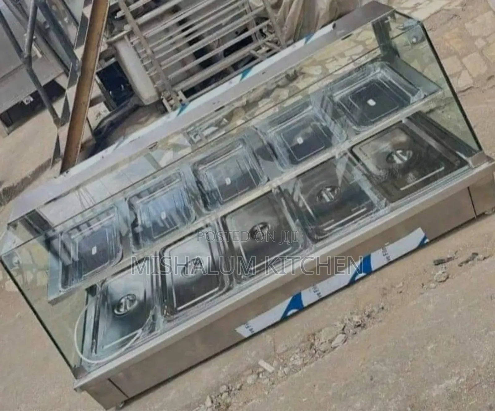 5 Plate Up And 5 Plate Down Food Display Warmer For Eateries