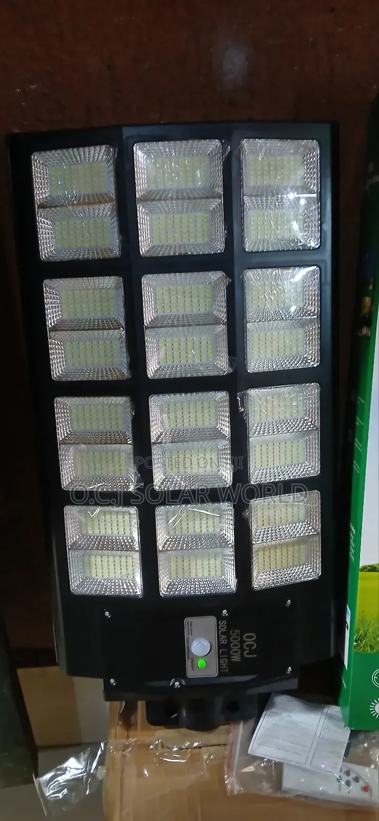 24 Eyes O C J Solar Street Light 5000watts