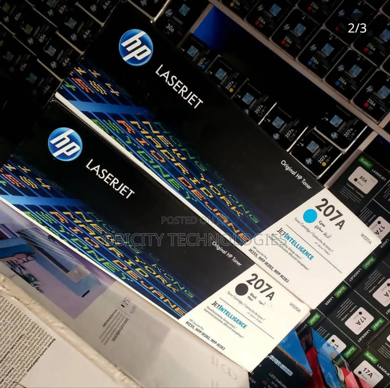 Hp 207a Cyan Original Laserjet Toner Cartridge (W2211a)