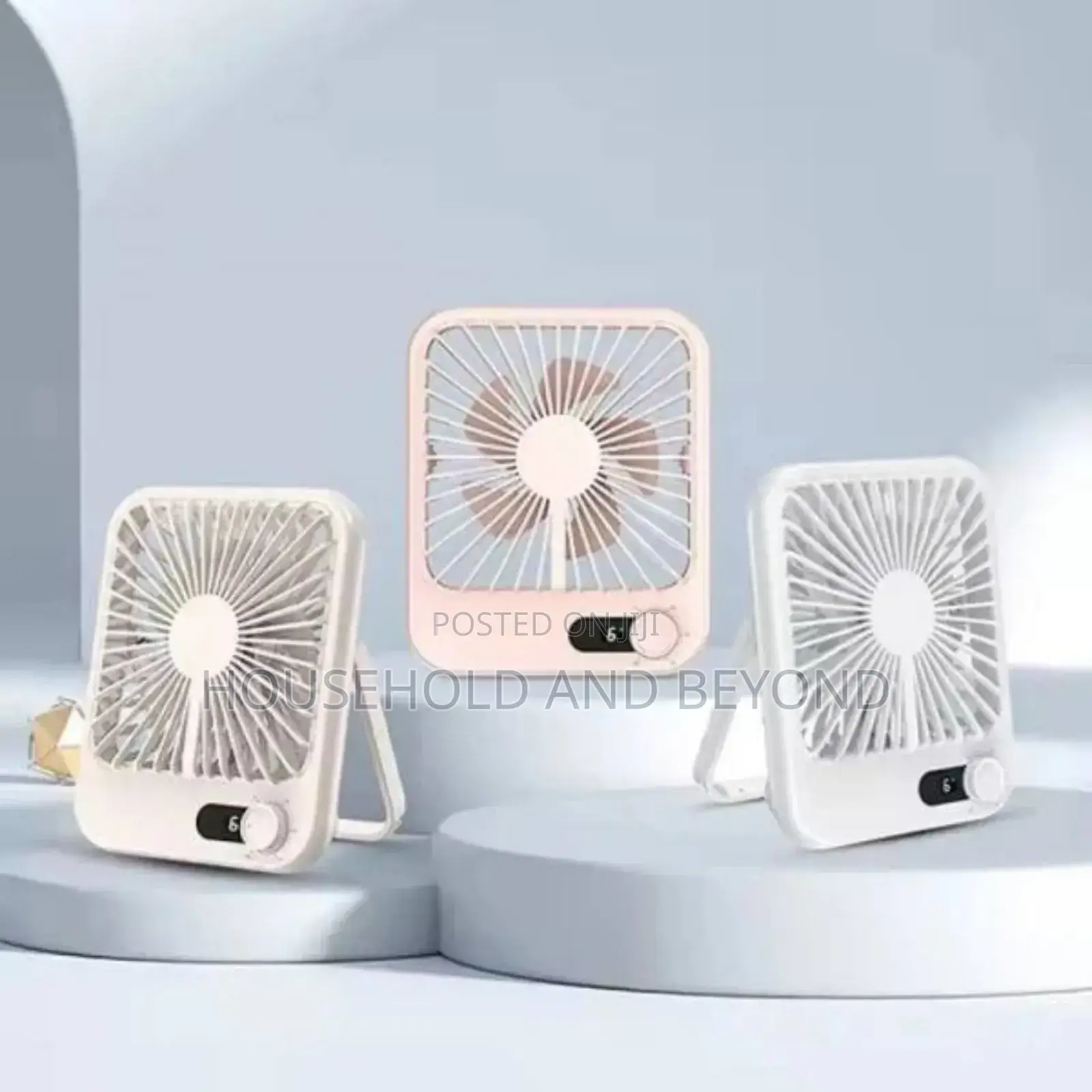 Rechargeable Handheld Usb Table Fan