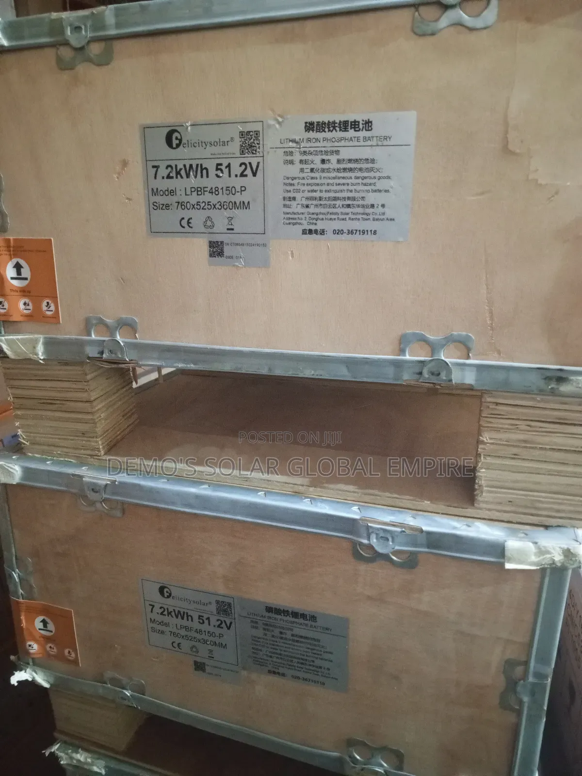 Lithium Battery Felicity 7.2kwh