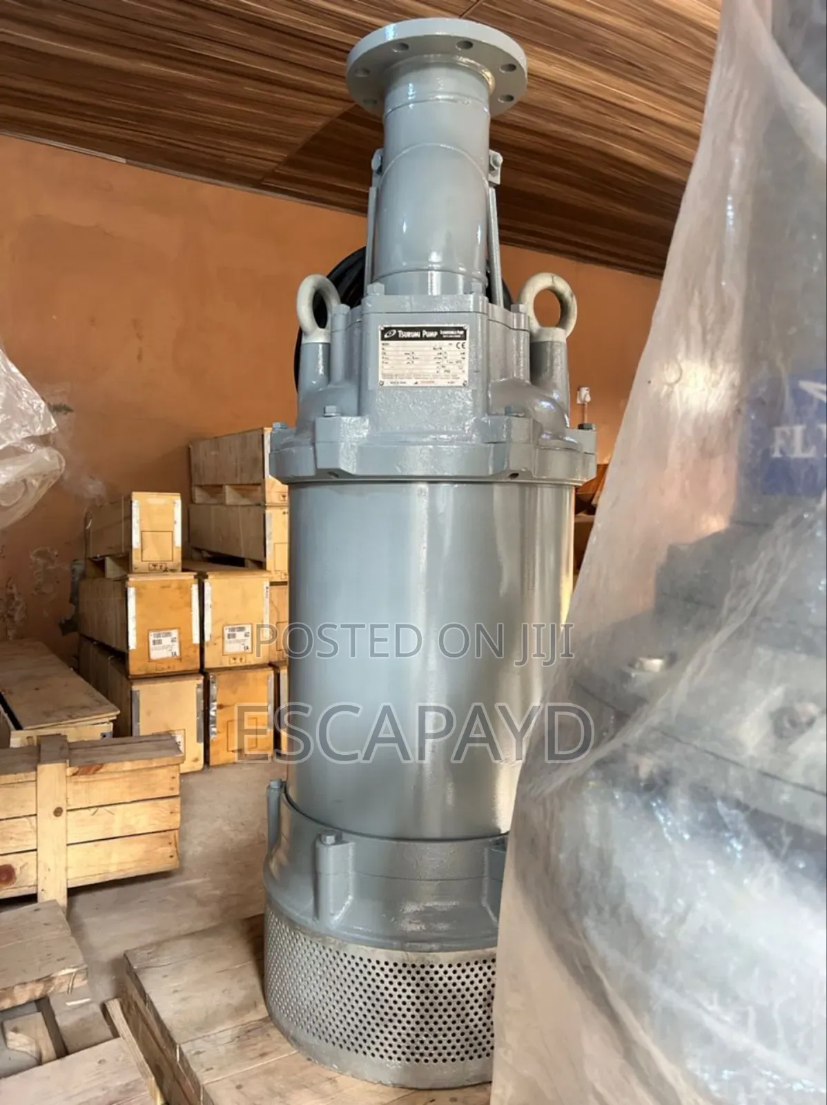 Tsurumi Lh645 Submersible Pump, 45kw, 150mm, 2.97 M3/Min