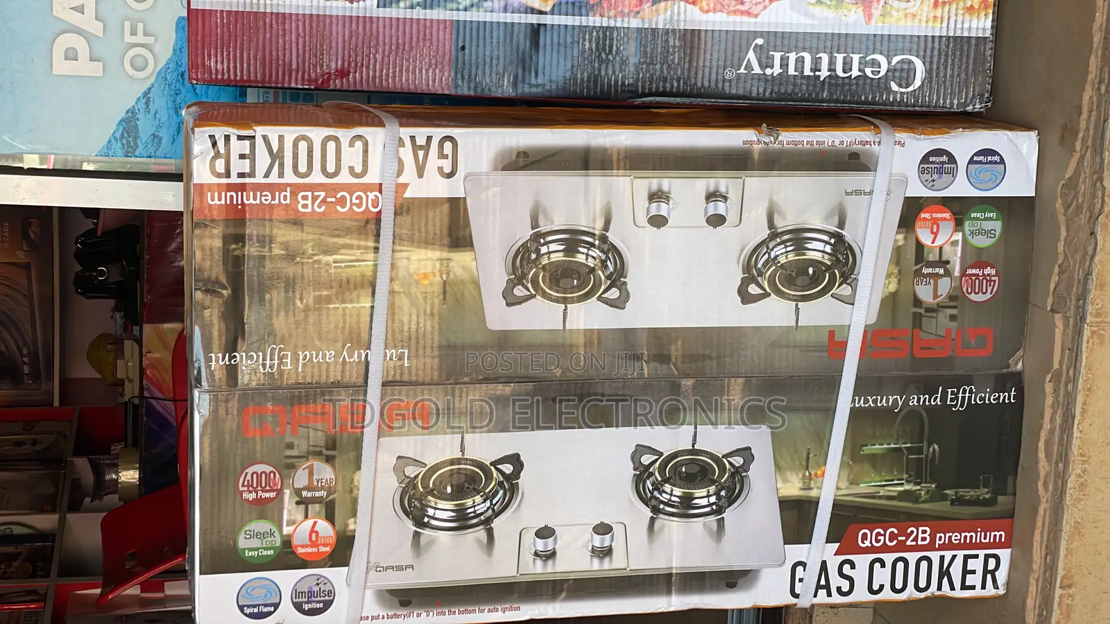 Qasa Built in Gas Cooker