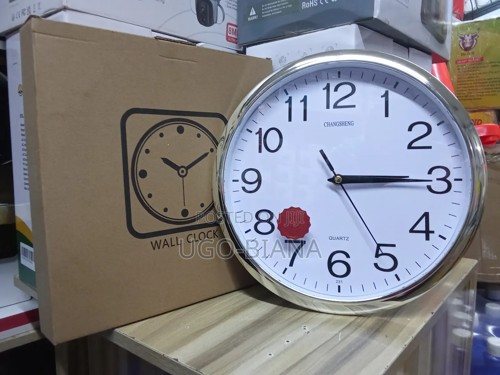 Spy Clock Camera