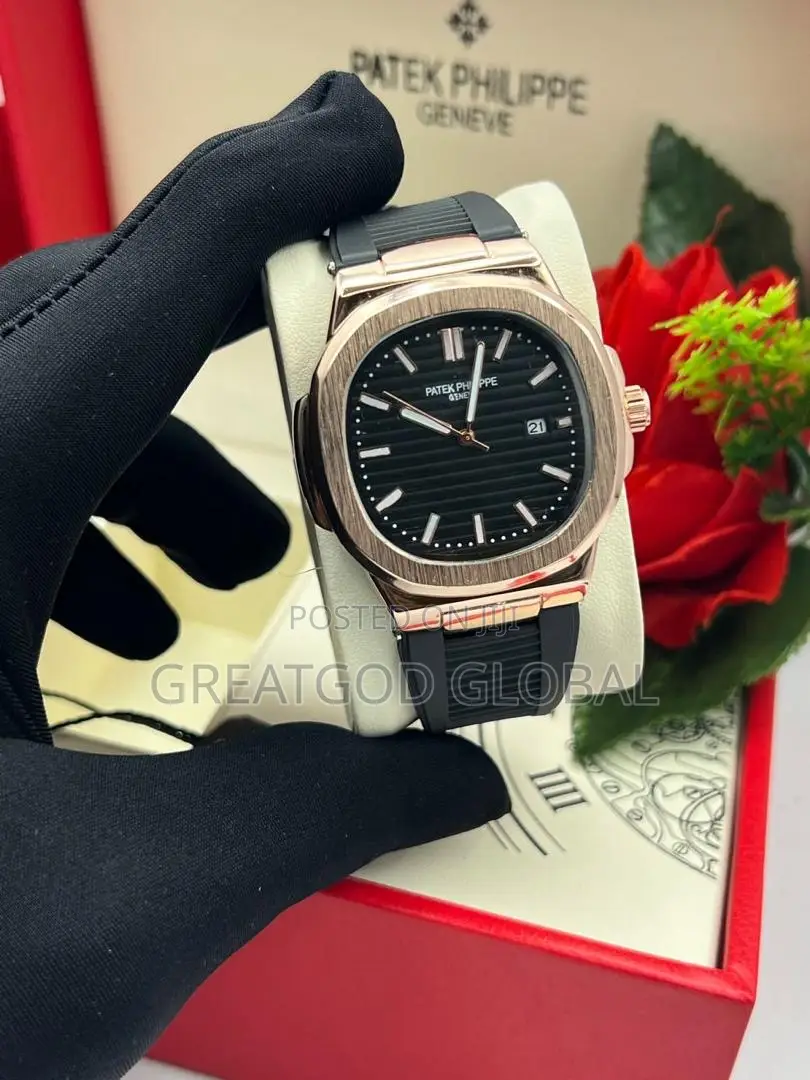 Patek Philippe Rubber Strap Wristwatch