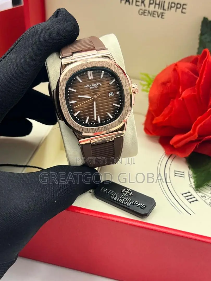 Patek Philippe Rubber Strap Wristwatch