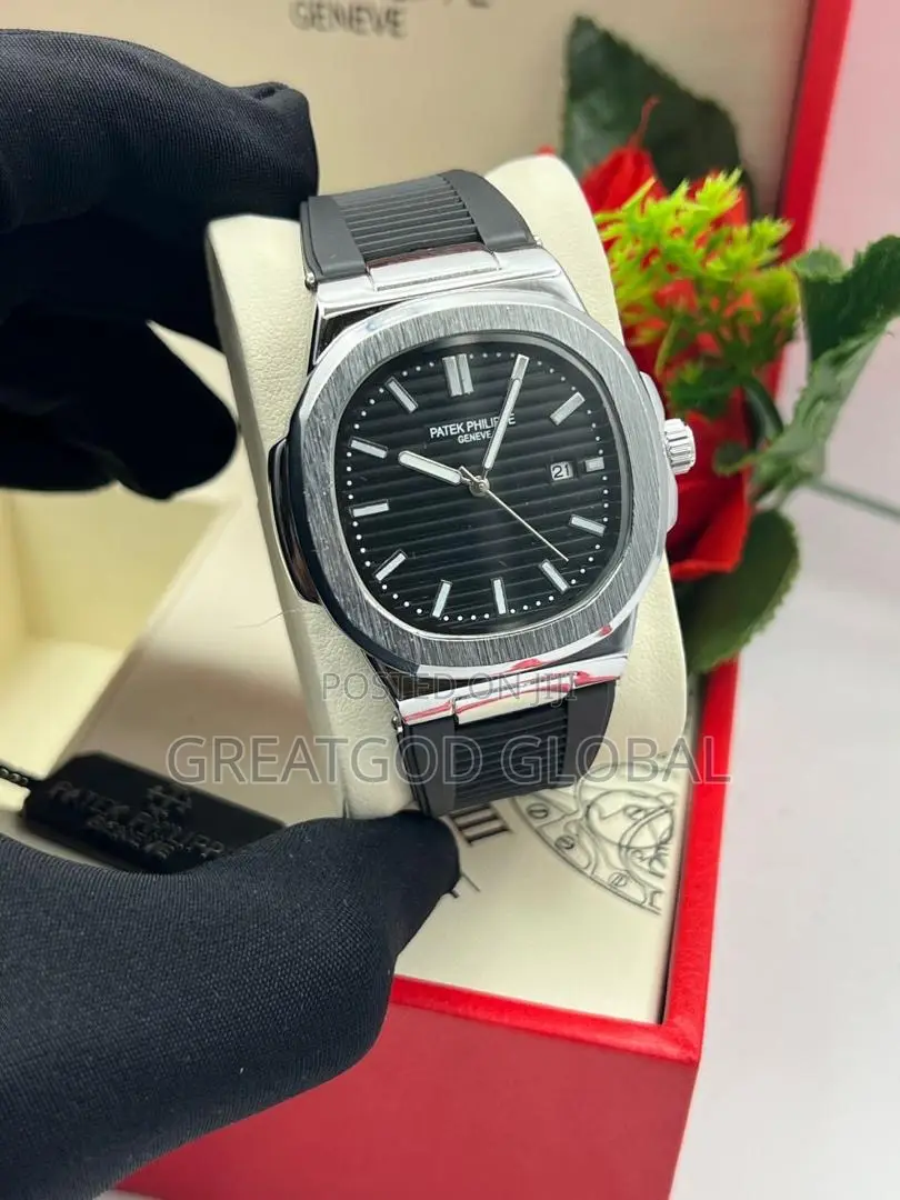 Patek Philippe Rubber Strap Wristwatch