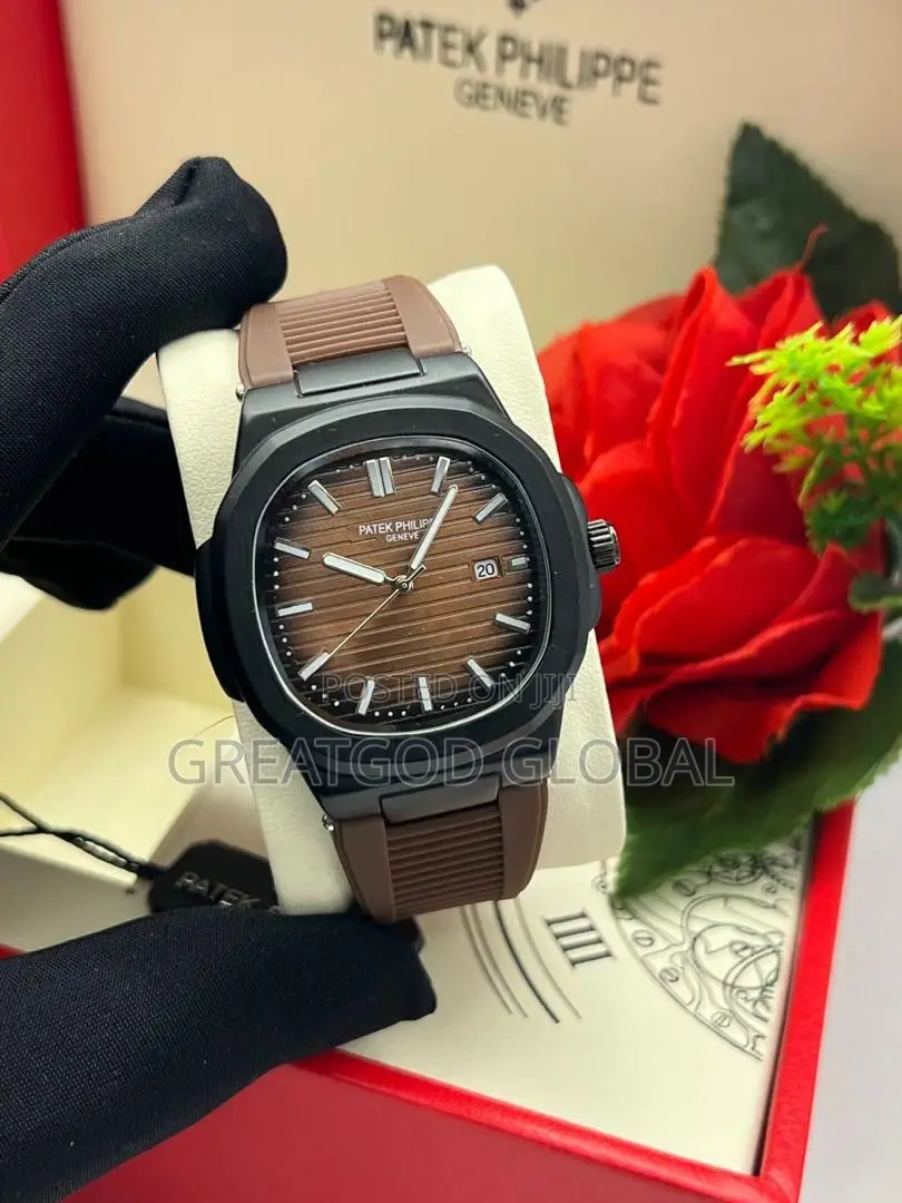 Patek Philippe Rubber Strap Wristwatch