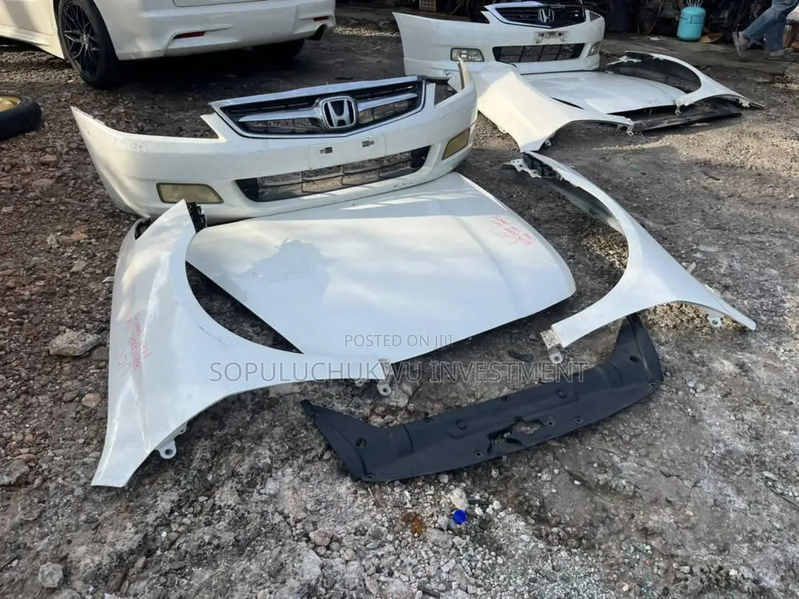 Honda Accord 2006 Singapore Bumper and Bonnet With Fenders