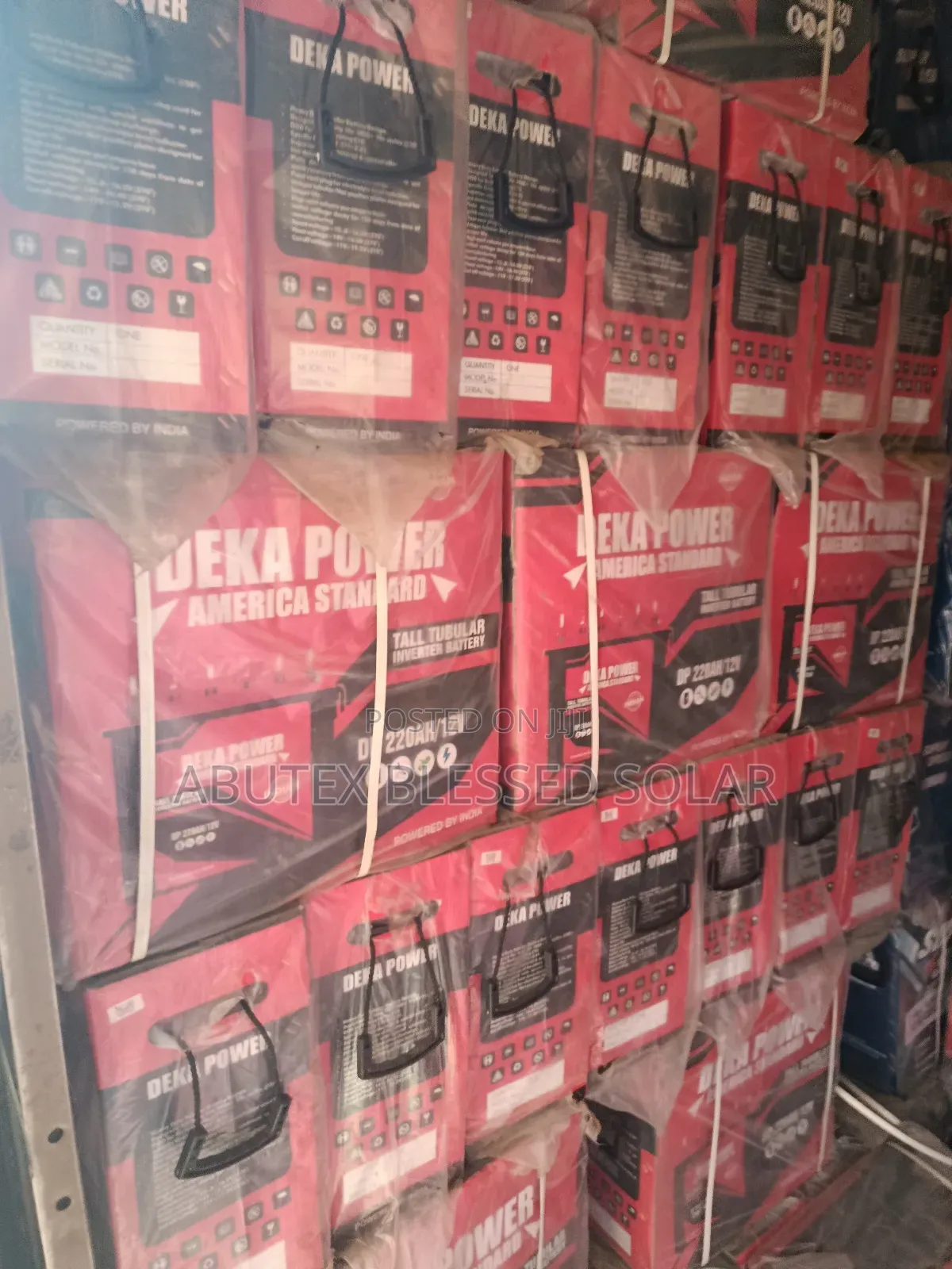 220ah 12v Tall Tubular Battery