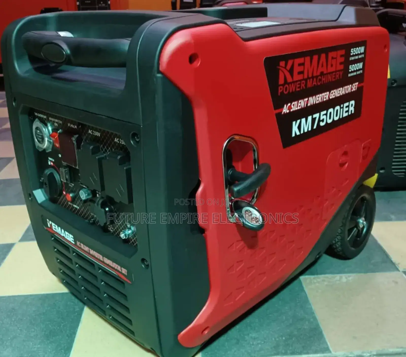 Original5.5kva Kemage Inverter Gen Remotecontrol Silentnoisy