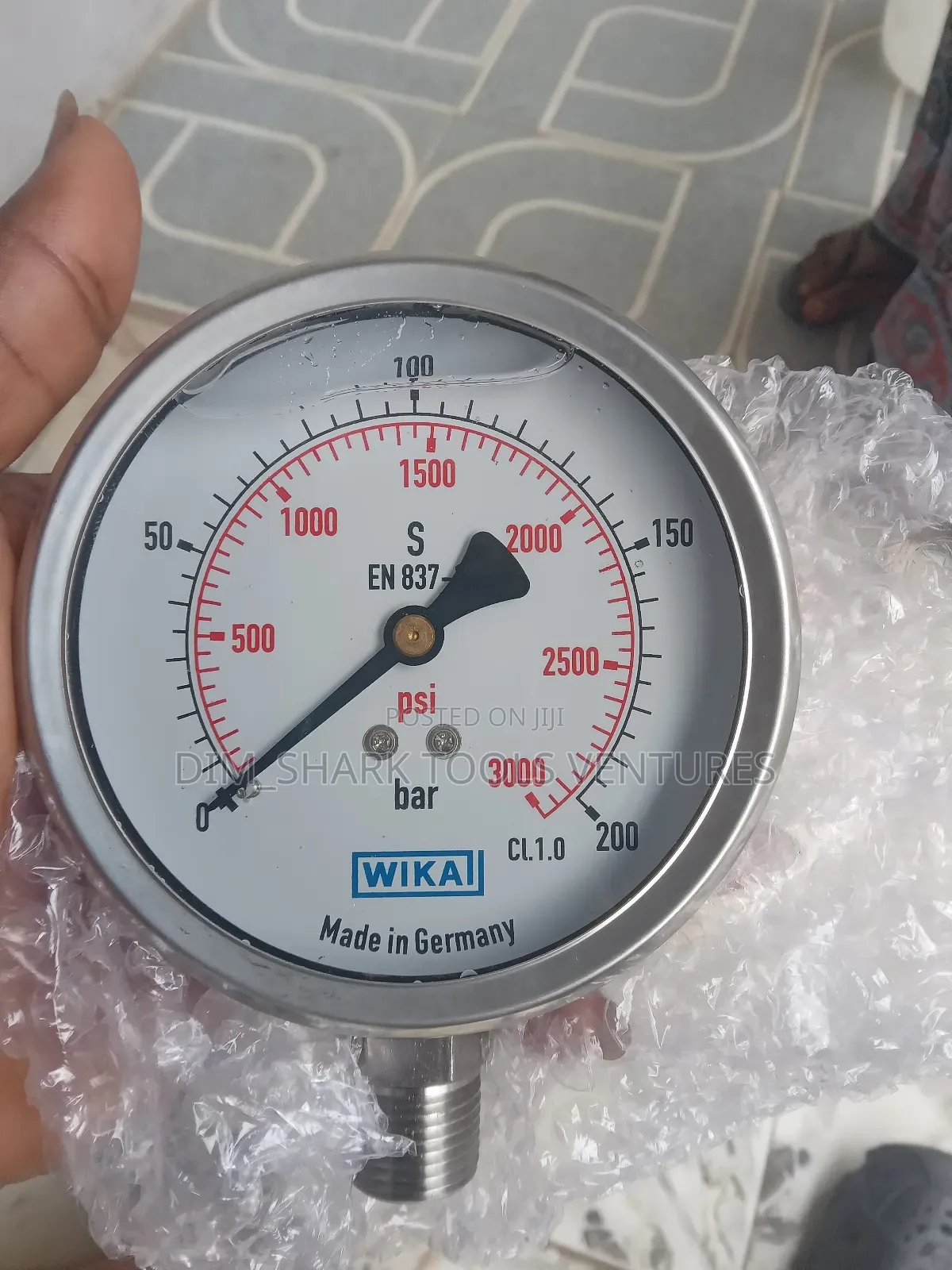3000psi Wika Pressure Gauge (En-837)