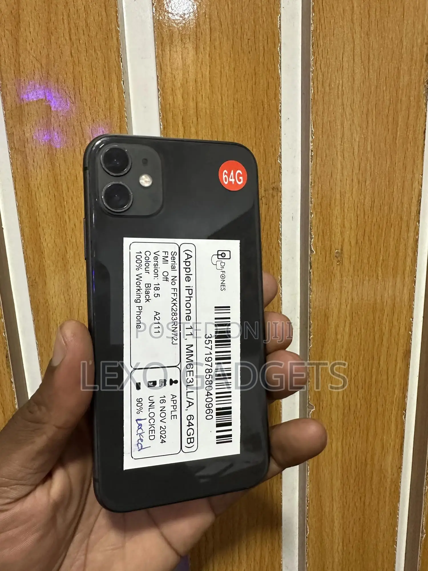 Apple iPhone 11 64 GB Black