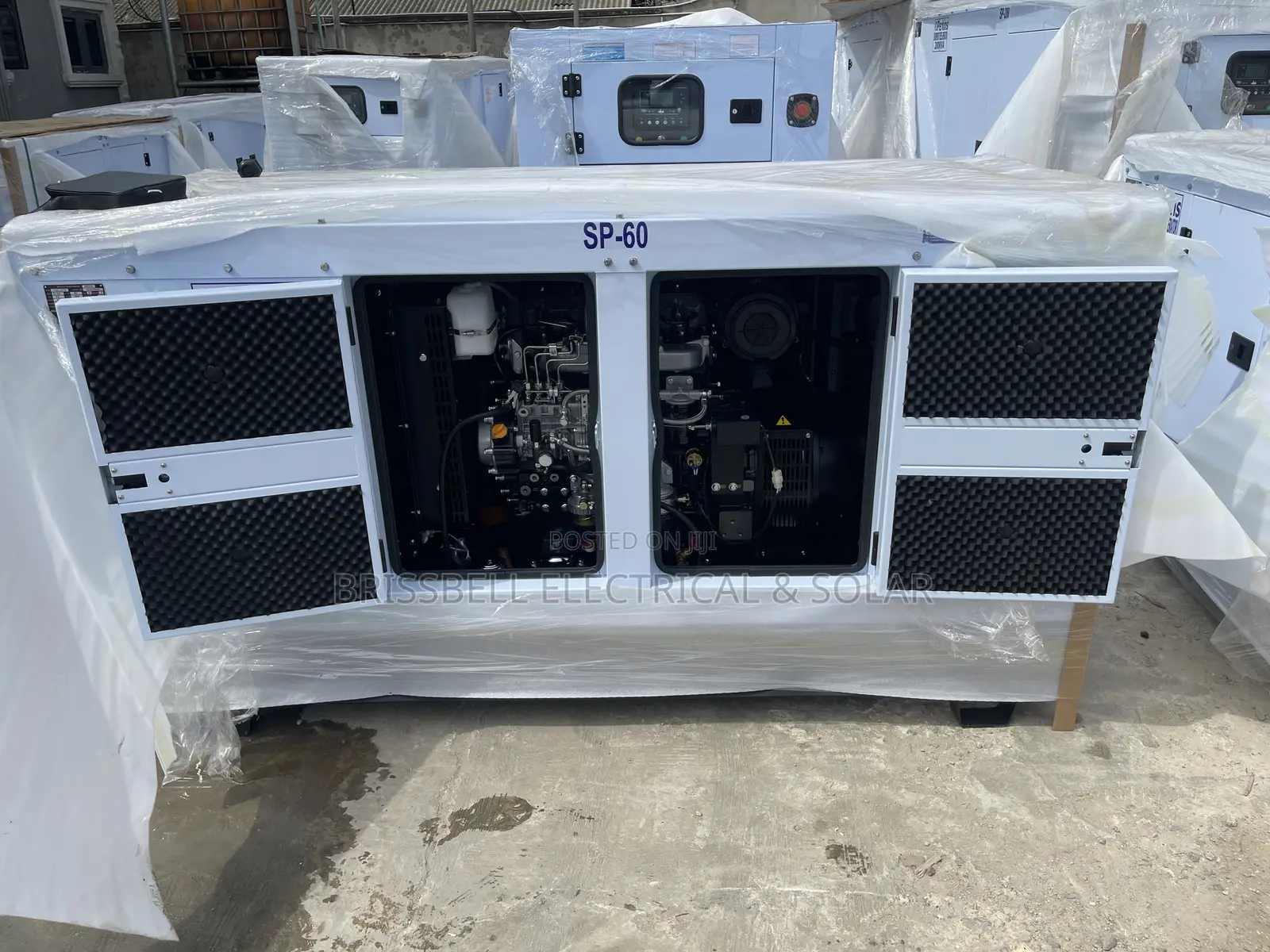 Original England Perkins Soundproof Diesel Generator