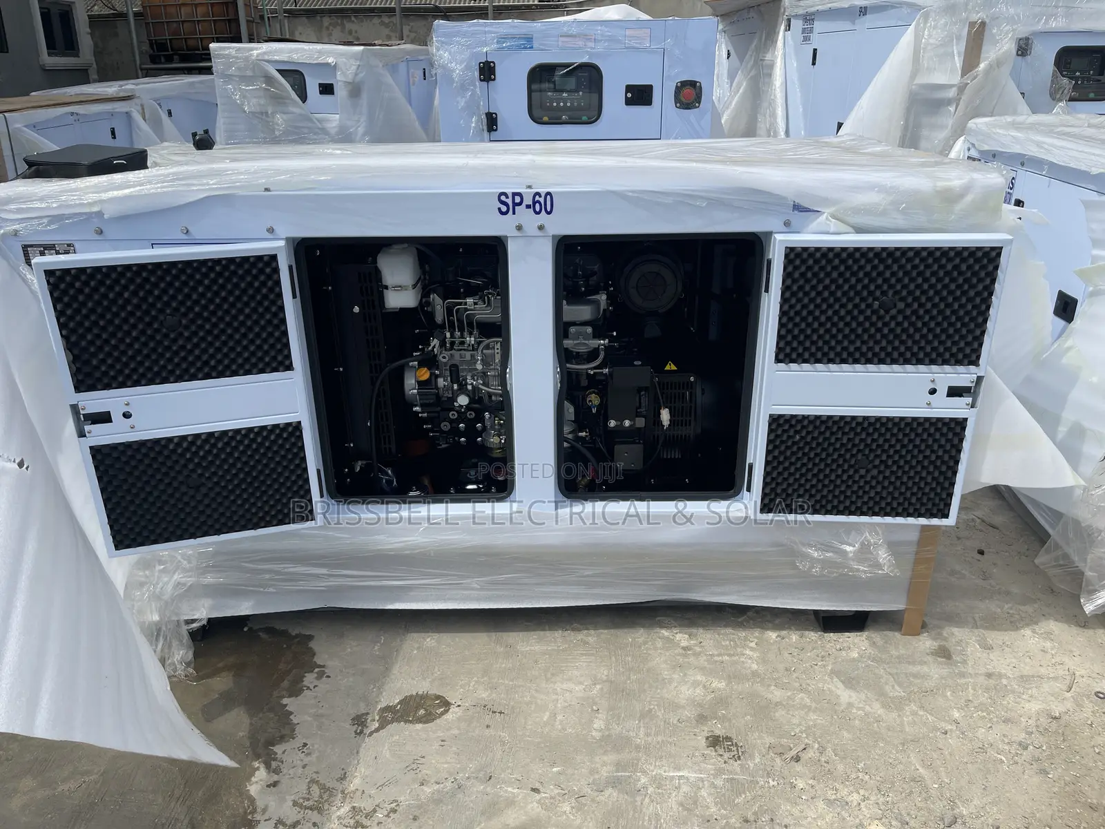 Original England Perkins Soundproof Diesel Generator