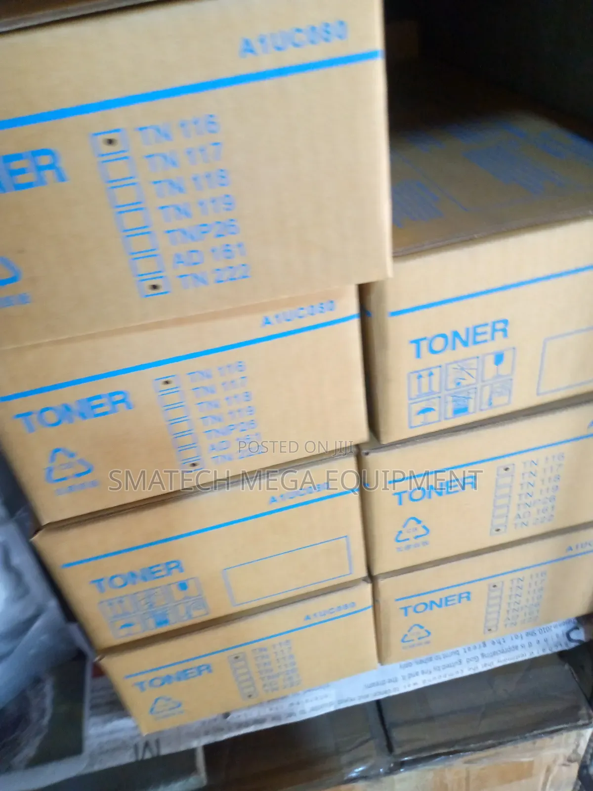 Bizhub Toner Tn 215,116,117,118,119 Tnp25, Ad151, Tn222,