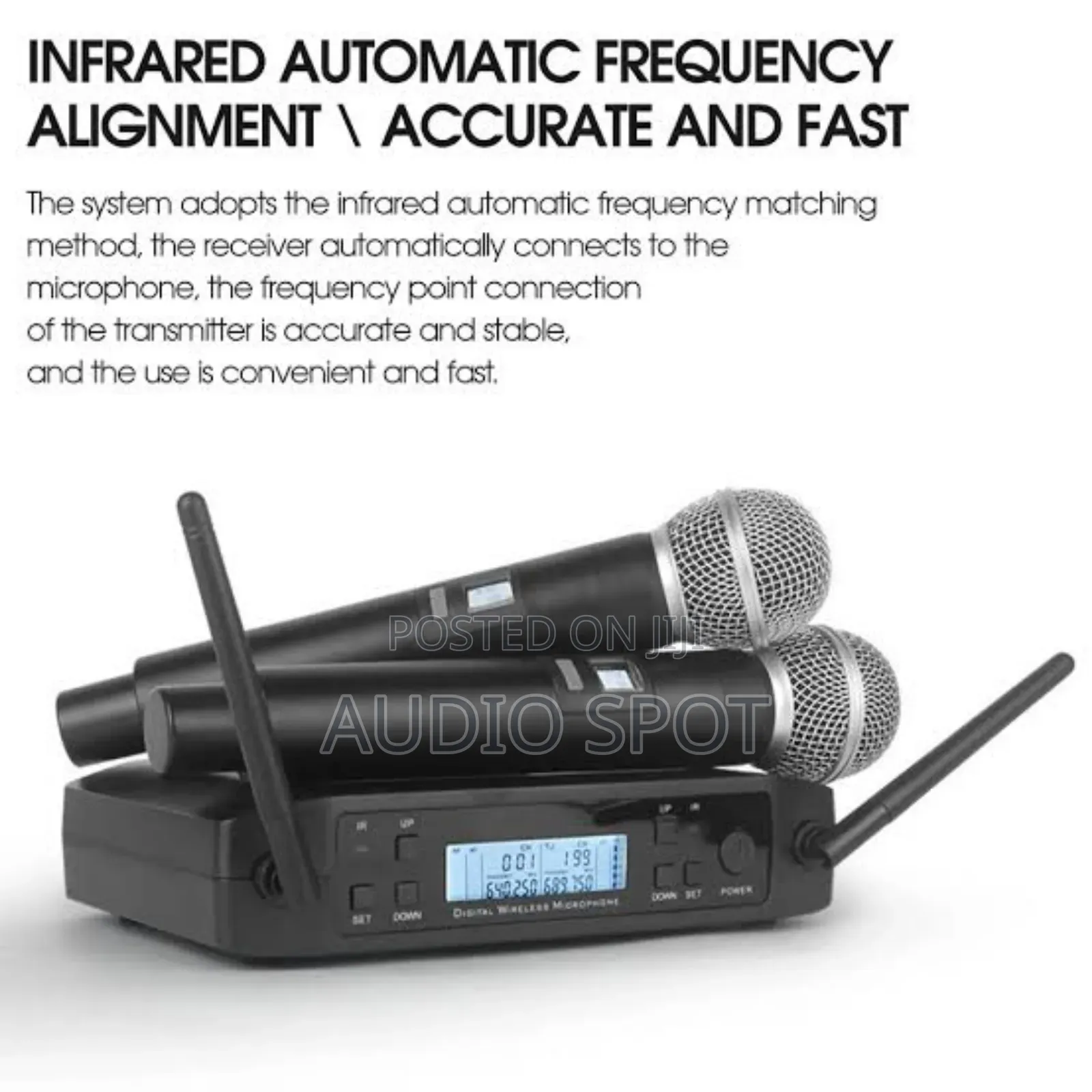 Shure Glxd4 Professional Wireless Microphone System Uhf