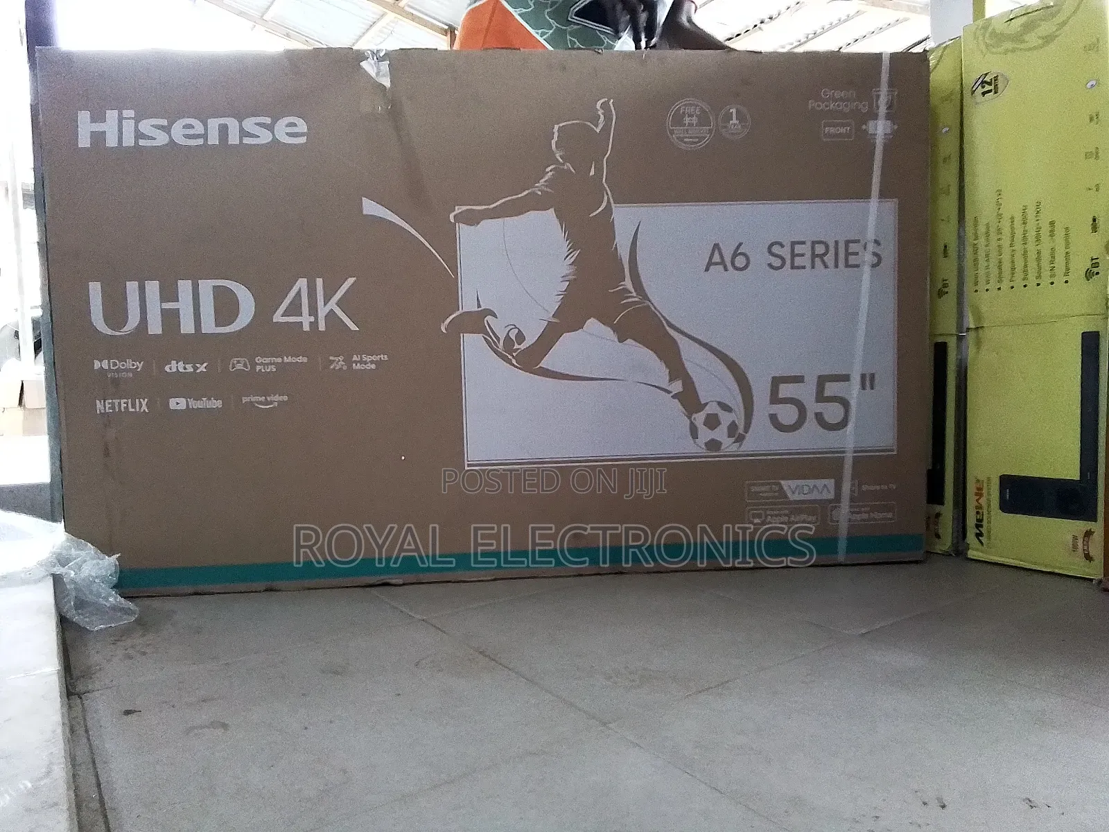 Hisense 55 Inches Smart Uhd 4k Tv