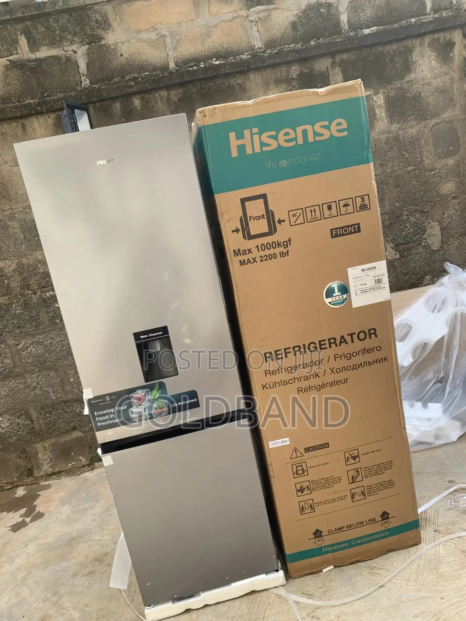 Upgrade Your Kitchen With Hisense 264l Bottom Freezer Fridge