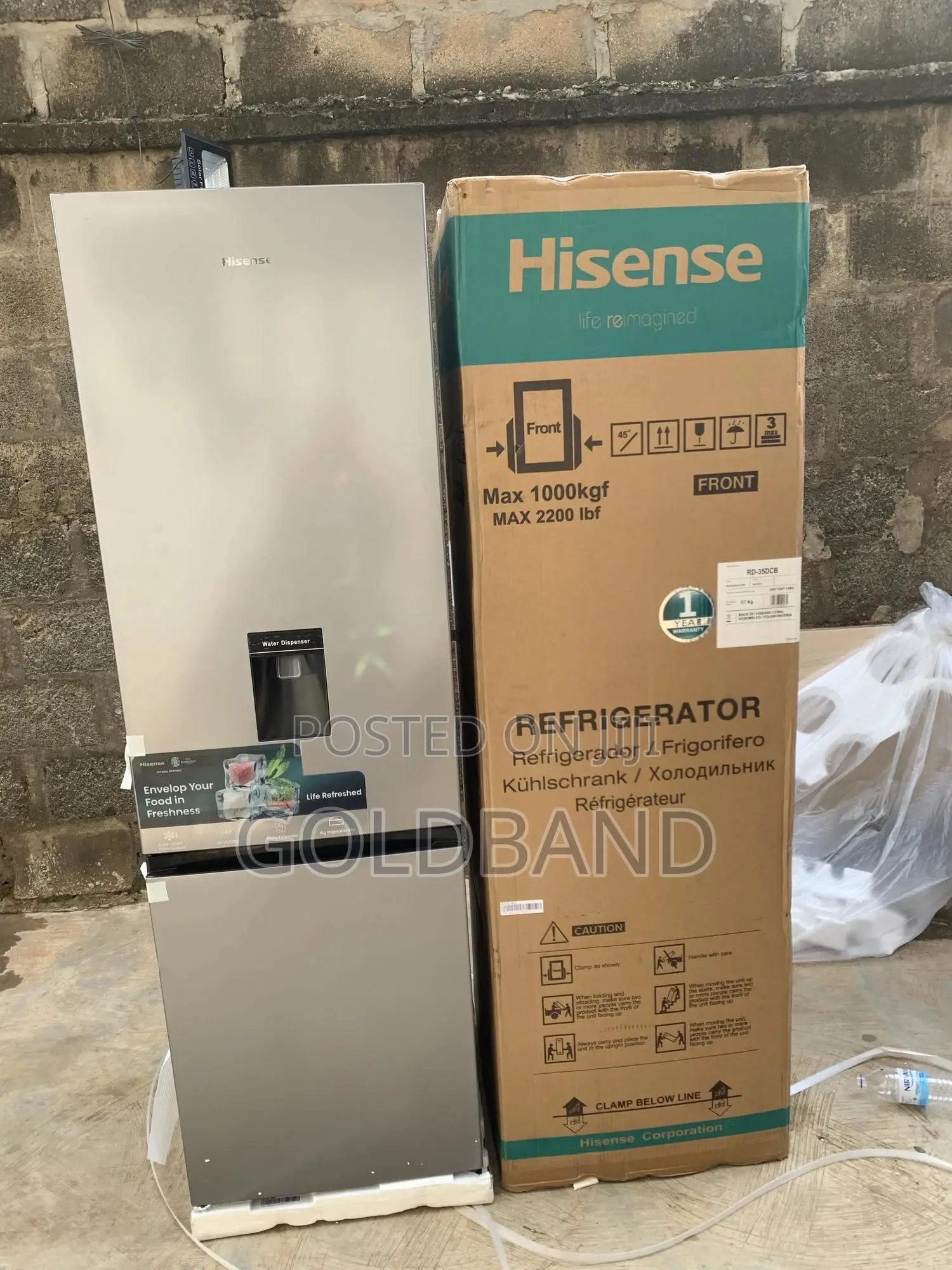 Hisense 264l Bottom Mount Fridge- Perfect for Modern Home