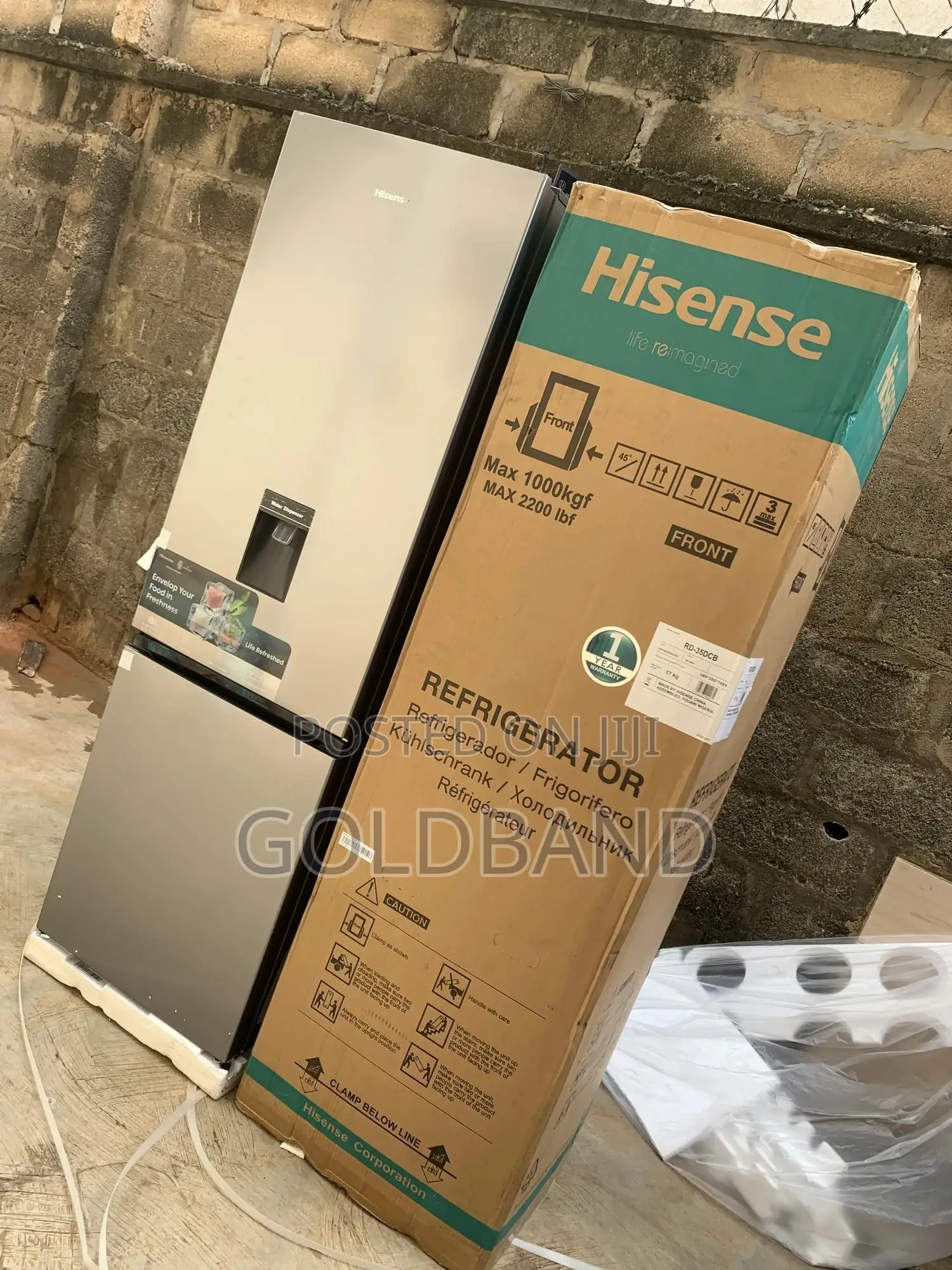 Hisense 264l Bottom Mount Fridge- Perfect for Modern Home