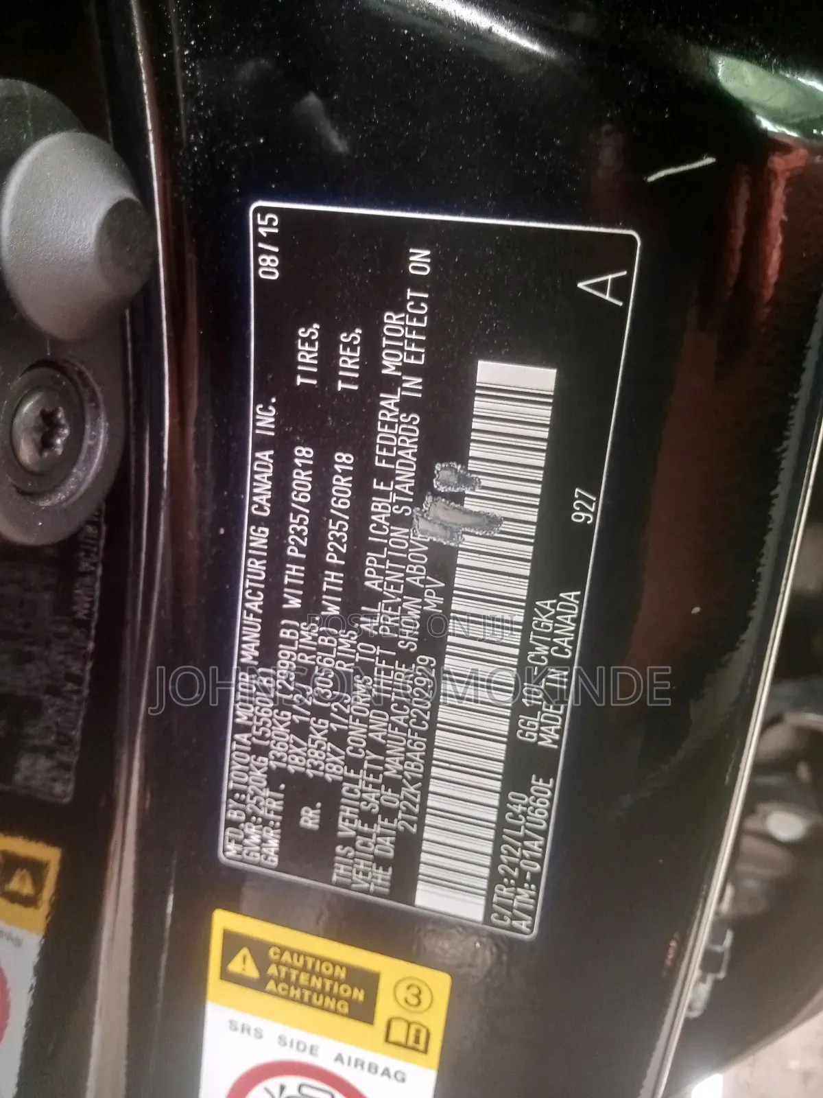 Lexus RX 350 AWD 2015 Black