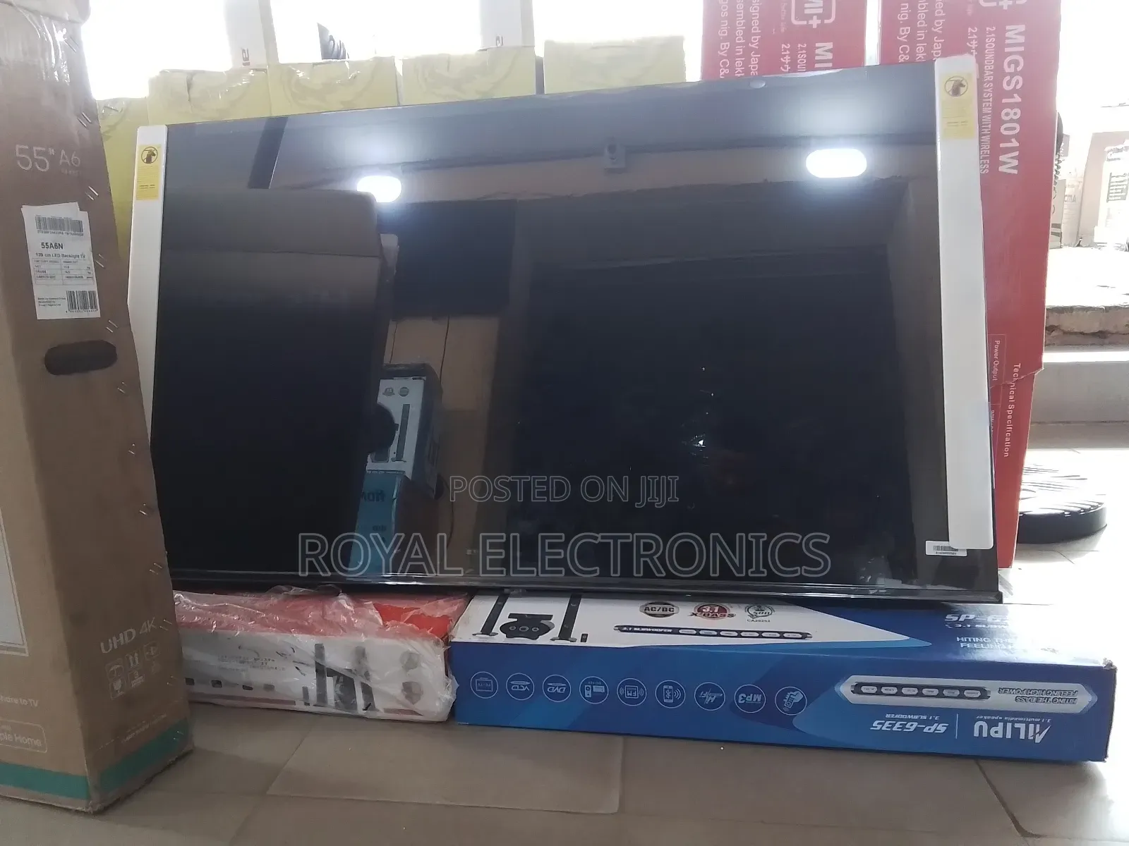 Brand New Hisense 55 Inches Smart Uhd 4k Tv