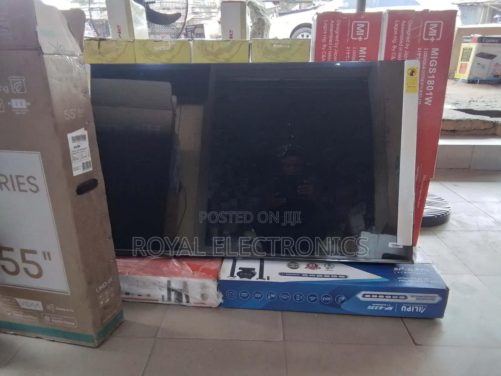 Brand New Hisense 55 Inches Smart Uhd 4k Tv
