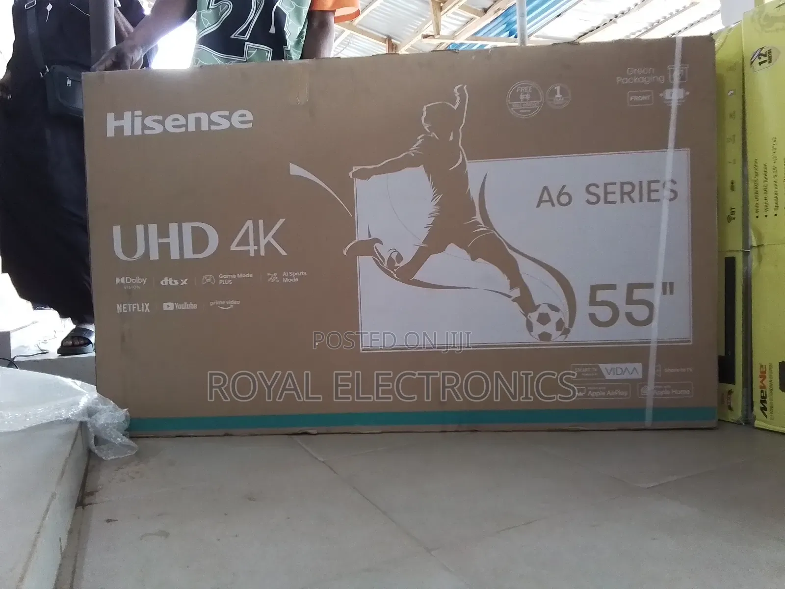 Brand New Hisense 55 Inches Smart Uhd 4k Tv