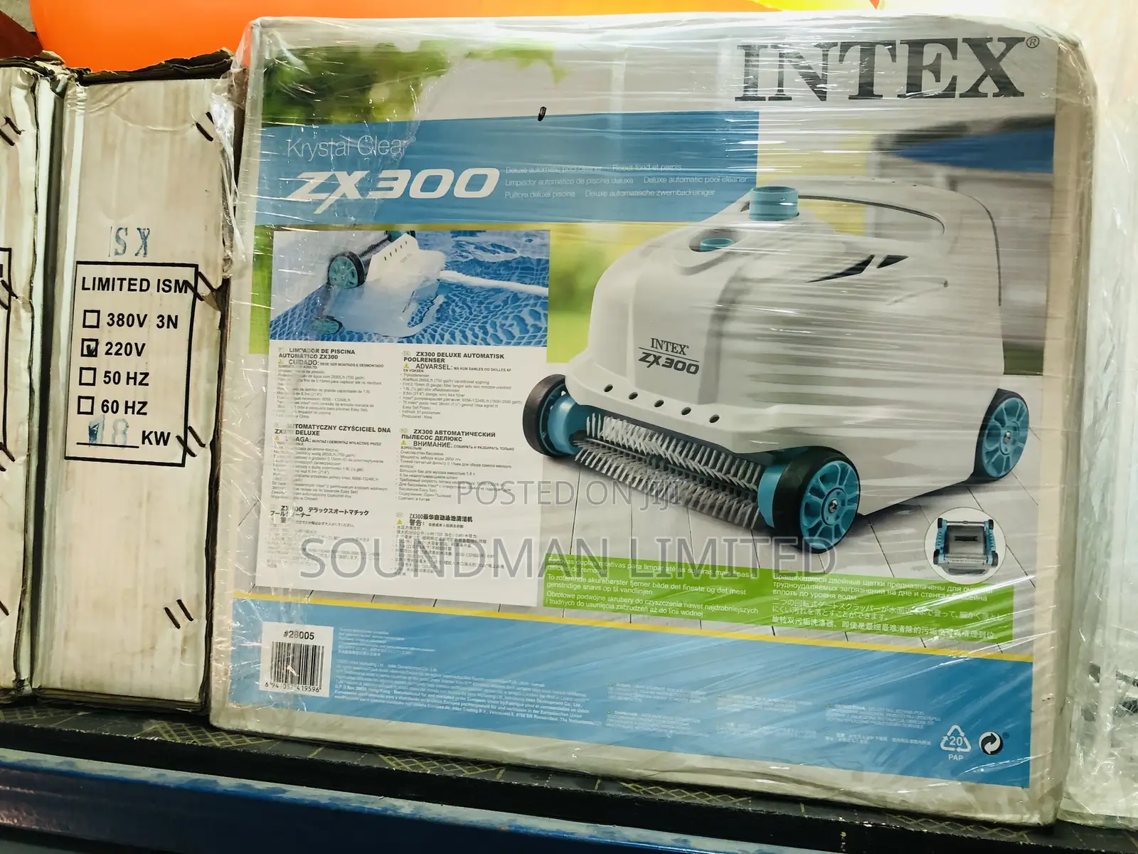 Intex Deluxe Zx300 Automatic Swimming Pool Vacuum Cleaner